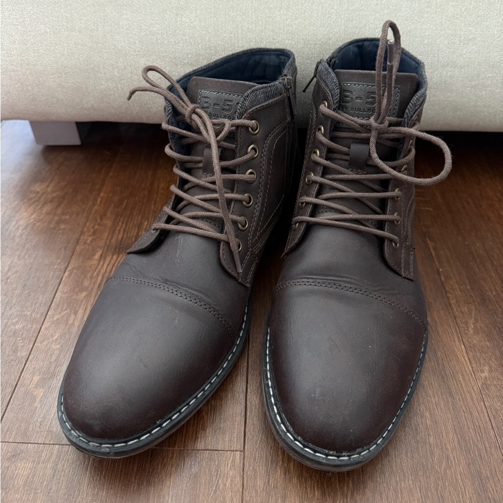 Men’s B-52 by Bullboxer dark brown leather boots
